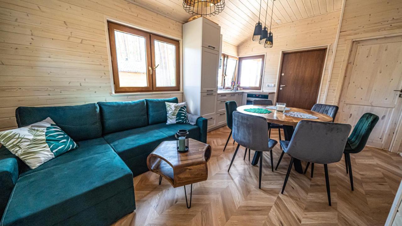 Sloneczny Domek Borsk Nr 2 I 15 - Nad Samym Jeziorem W Pierwszej Linii Kültér fotó